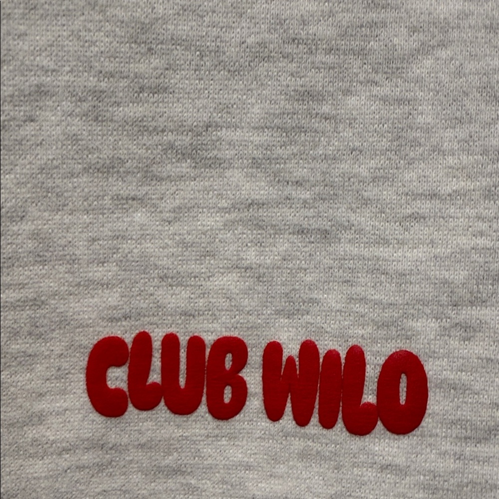 Club Wilo Women’s Gray Crewneck Sweatshirt, Size XS - Picture 3 of 7